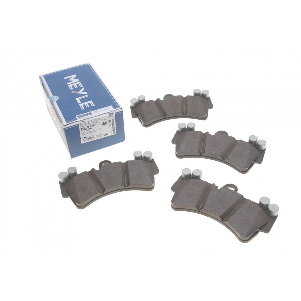 025 236 9317 MEYLE Комплект гальмівних колодок дисковий гальм