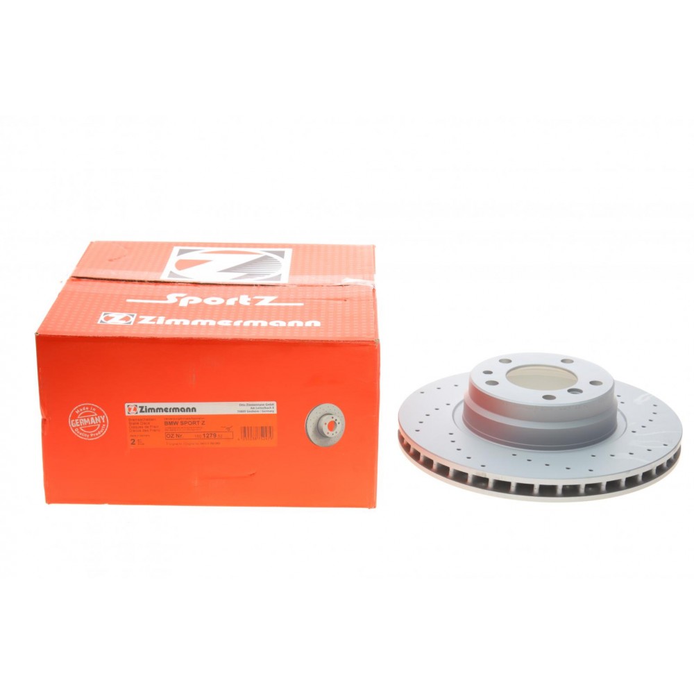 150.1279.52 ZIMMERMANN Гальмівний диск