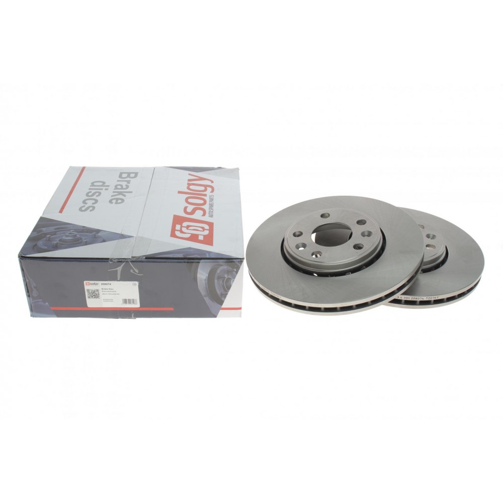 Диск гальмівний (передній) Renault Megane III/Scenic III/Laguna III 07- (296x26)