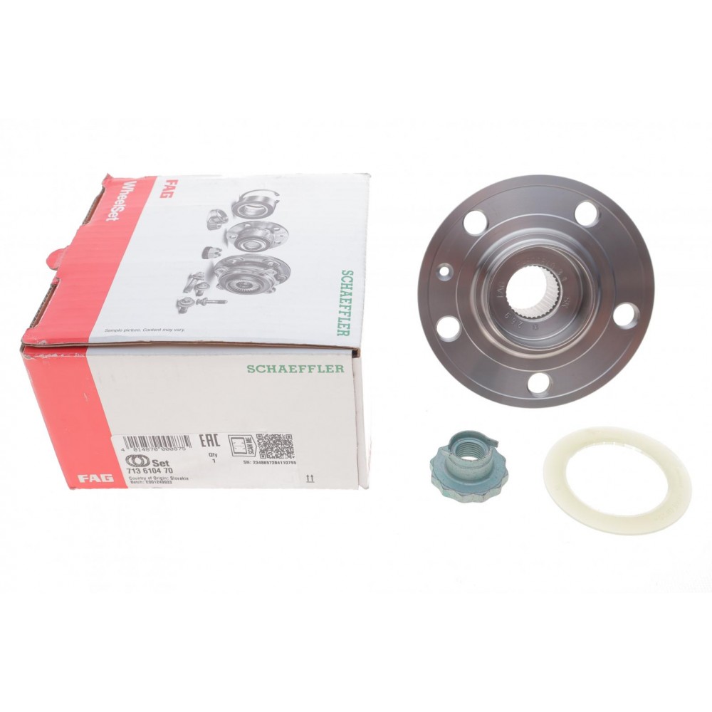 713610470 FAG Комплект підшипника ступиці колеса