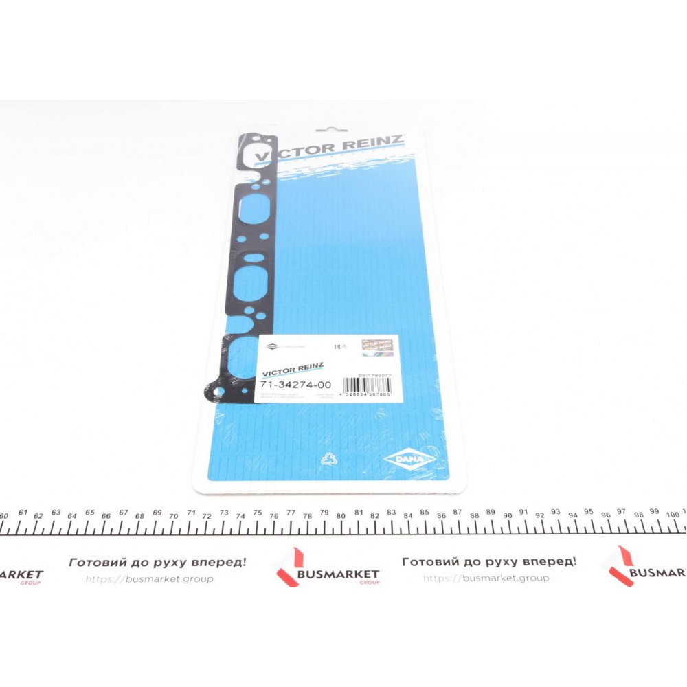 Прокладка колектора впускного Opel Combo 1.6 CNG 05- (верхня)