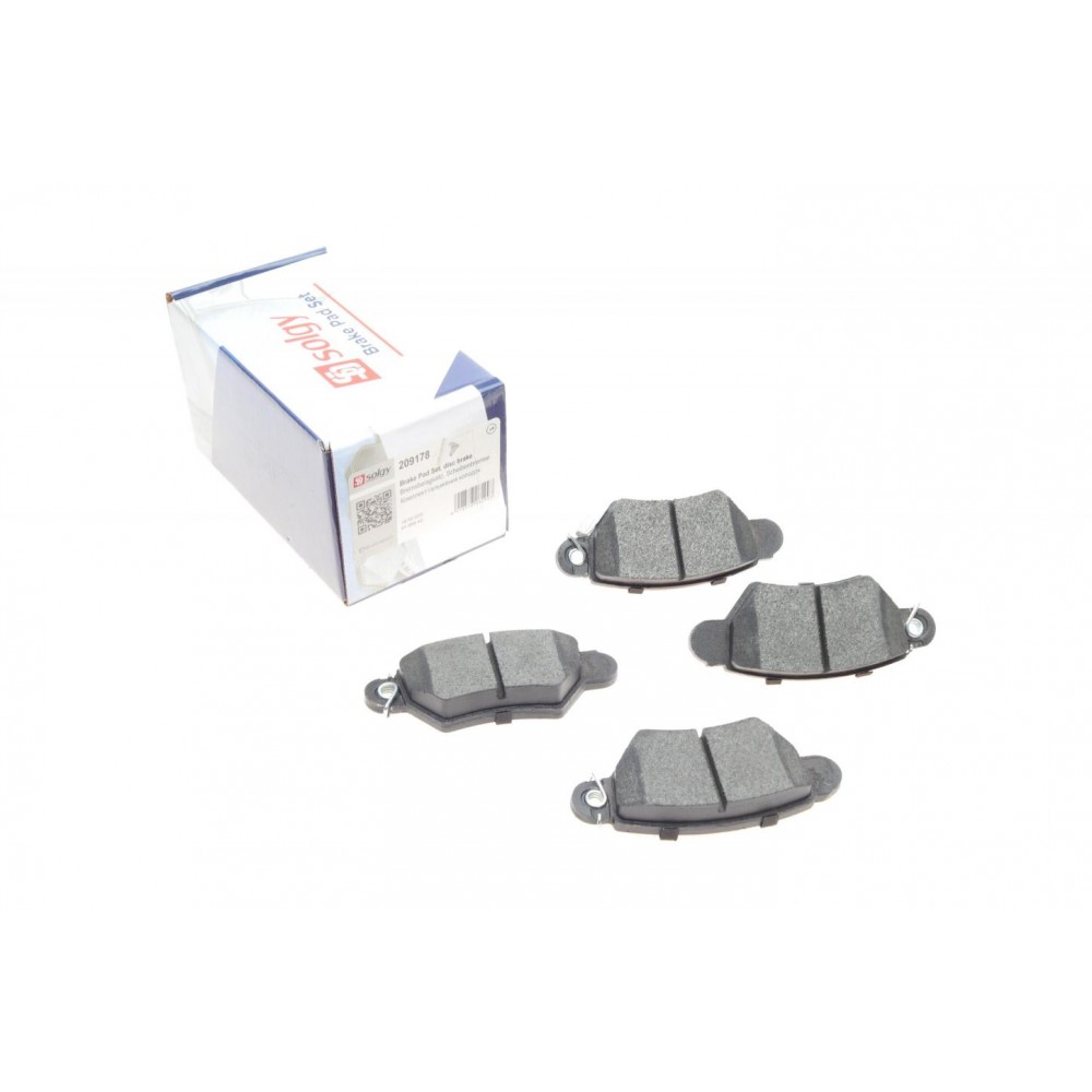 Колодки гальмівні (задні) Opel Astra G 98-05/Chevrolet Corsa 94-02