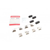109-0121 QUICK BRAKE Комплектуючі колодки дискового гальма
