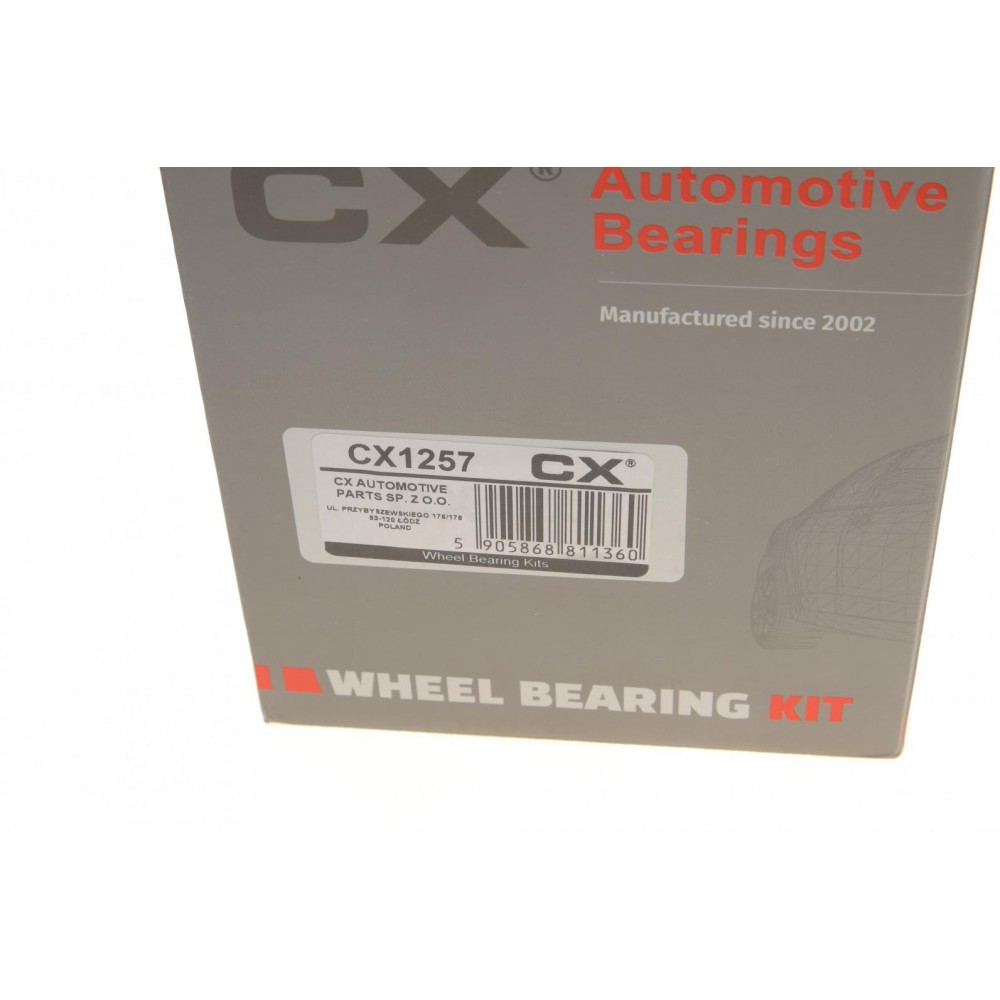 Підшипник маточини (задньої) Mini Countryman Cooper/One 10-16 (болти M14x1.25)