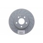 Диск гальмівний (передній) MB A-class (W176)/B-class (W246/W242) 11- (295x28)(з покр)(вент)(з отворами)