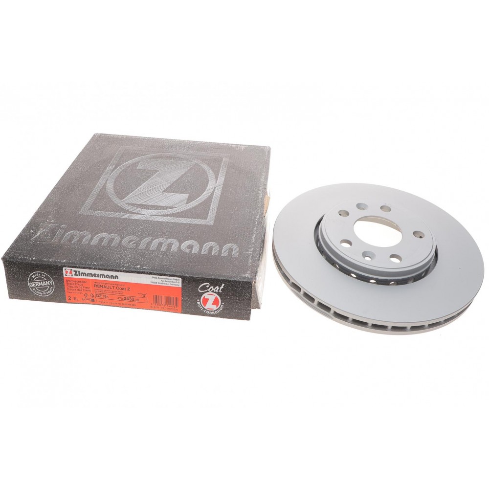 470.2432.20 ZIMMERMANN Гальмівний диск