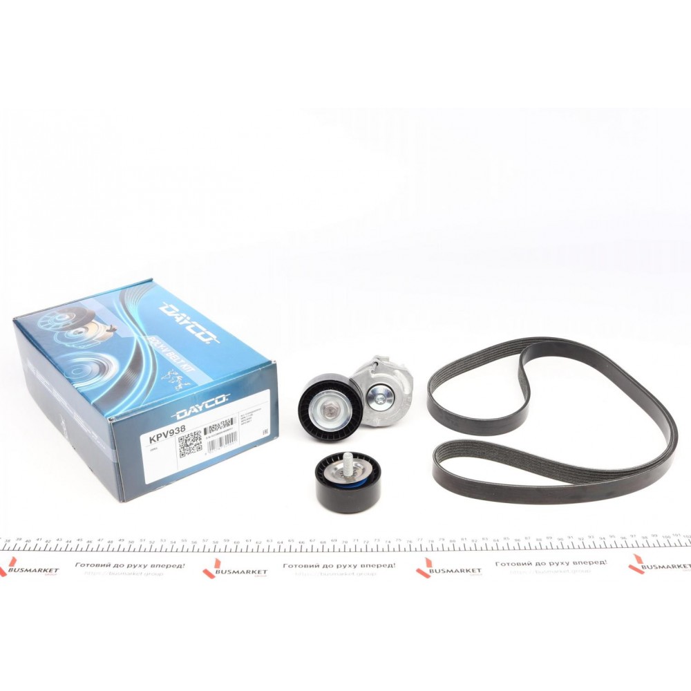 KPV938 DAYCO Поліклиновий ремінний комплект