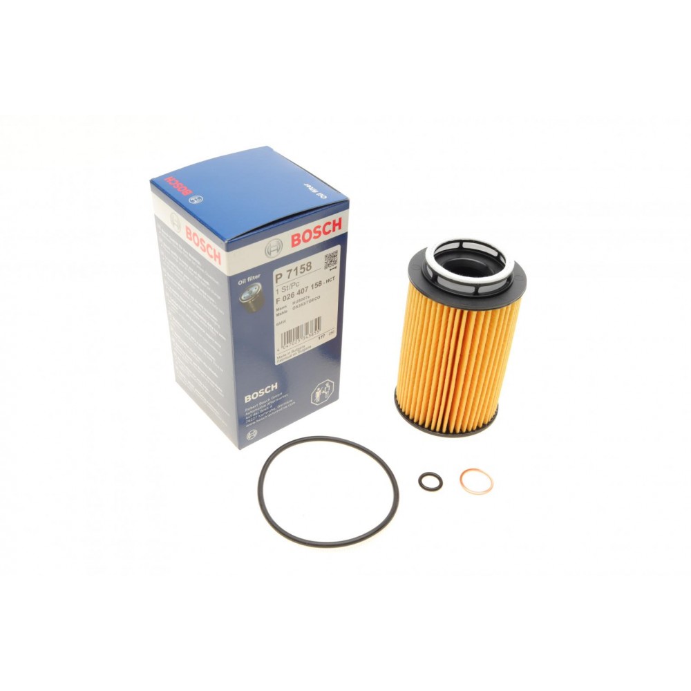 F 026 407 158 BOSCH Масляний фільтр