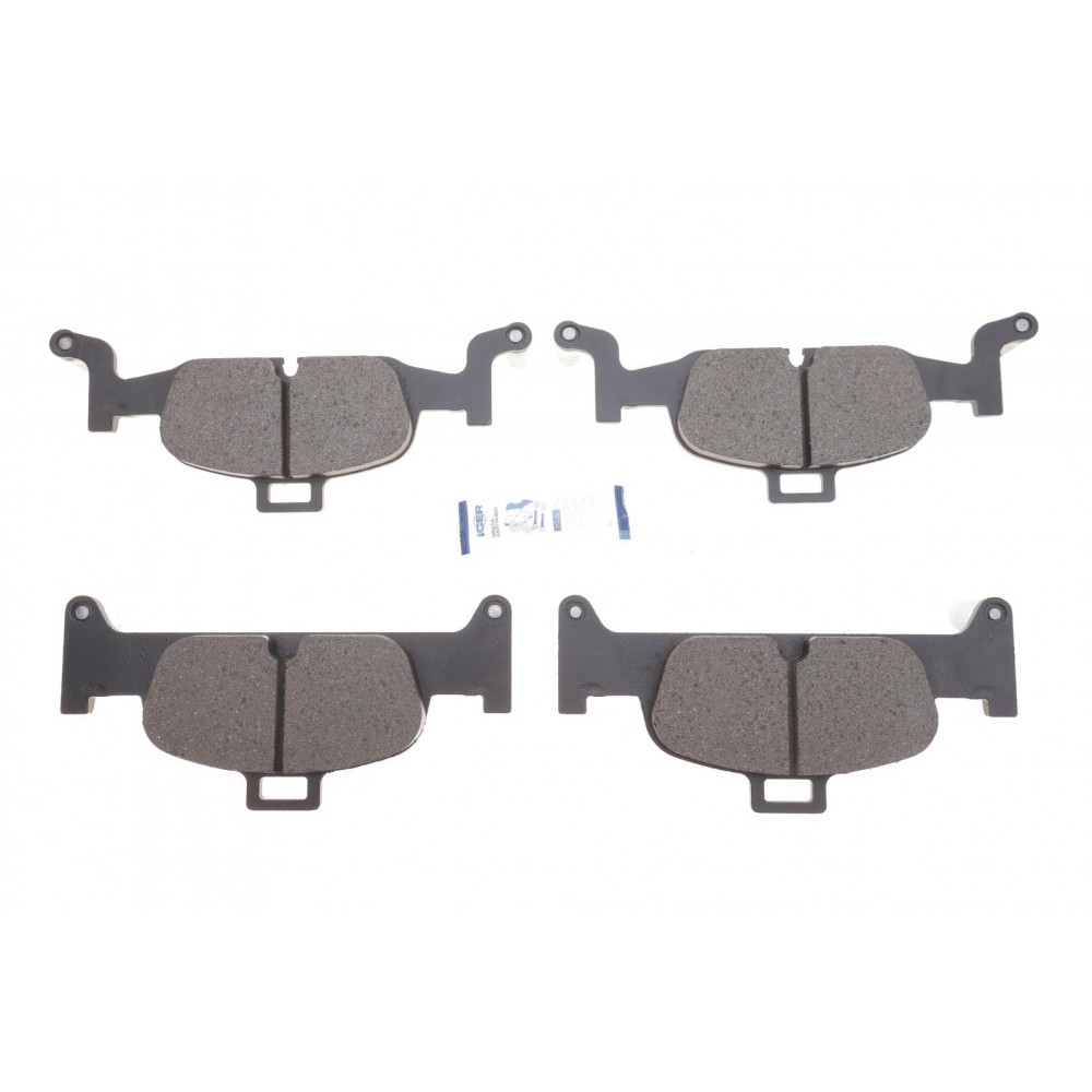 182279 ICER Комплект гальмівних колодок дисковий гальм