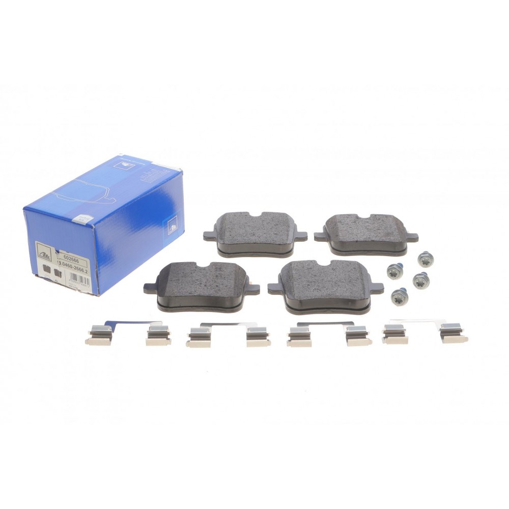 Колодки гальмівні (задні) BMW M5 (G30)/X5 (G05)/X6 (G06) 17- (TRW) (з аксесуарами)