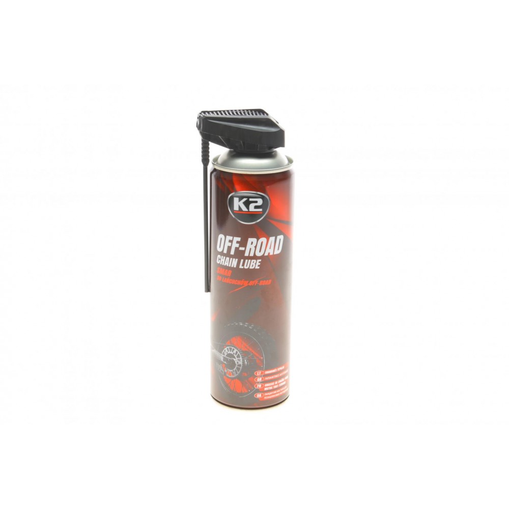 Смазка жидкая для смазки цепей K2 PRO OFF CHAIN LUBE 500мл (W140) купити в Україні