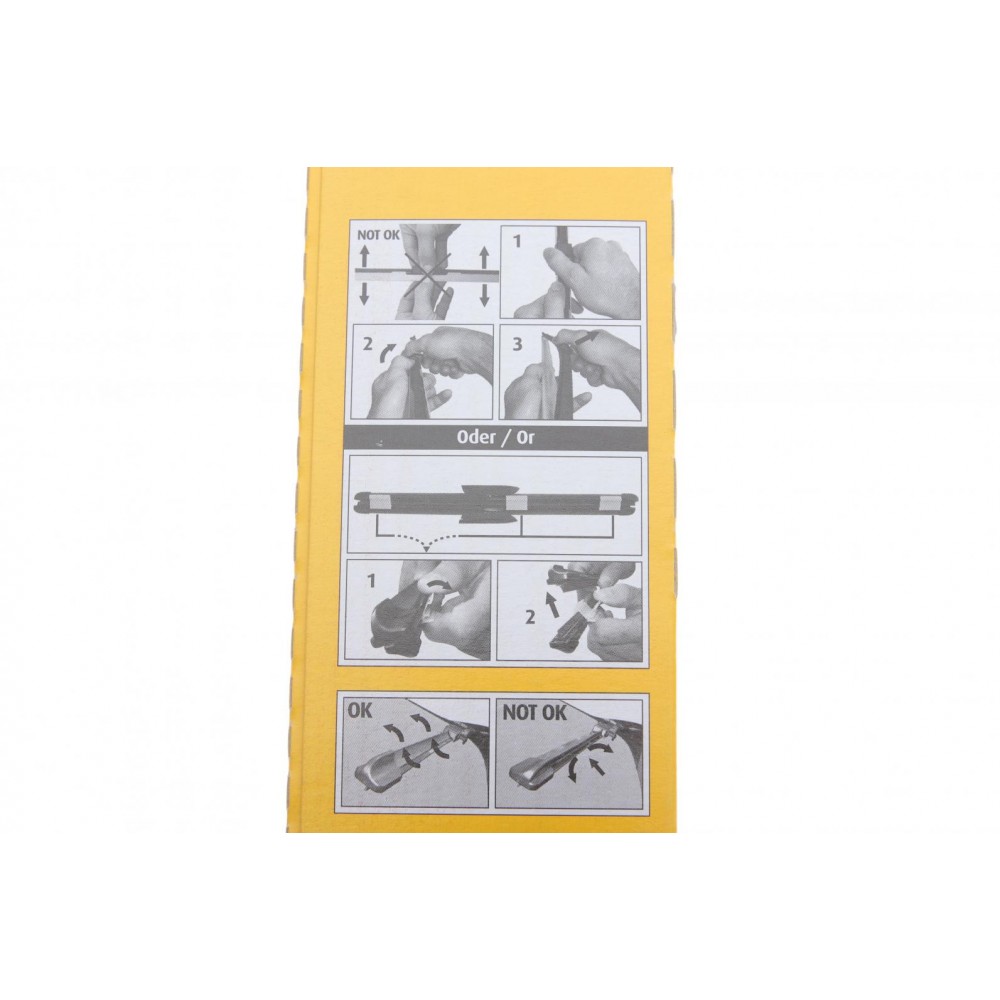 Щітки склоочисника (650/400mm) Opel Corsa 06-