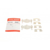 109-1204 QUICK BRAKE Комплектуючі колодки дискового гальма