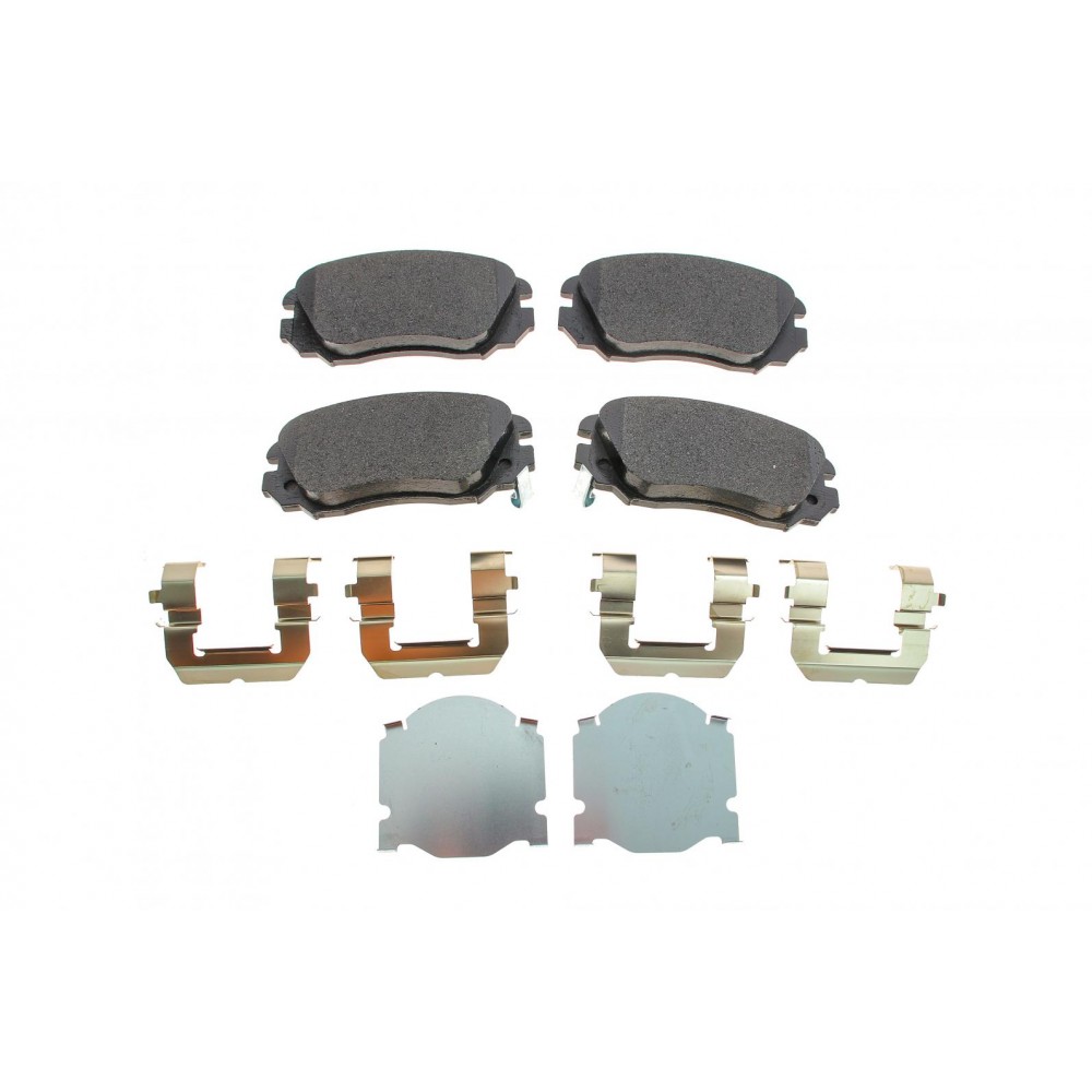 2441501 TEXTAR Комплект гальмівних колодок дисковий гальм