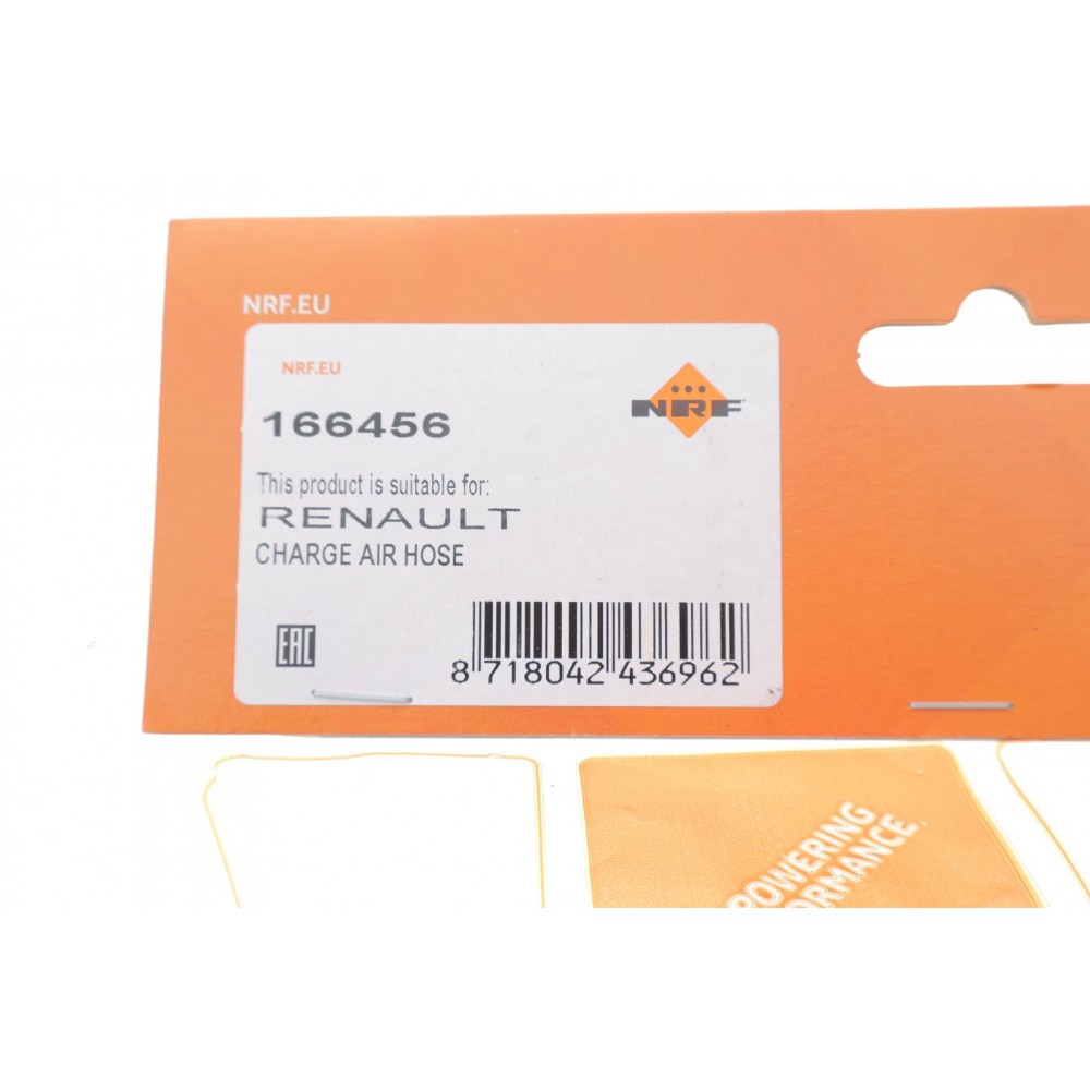 Патрубок інтеркулера (L) Dacia Dokker/Renault Clio 1.5dCi 10-