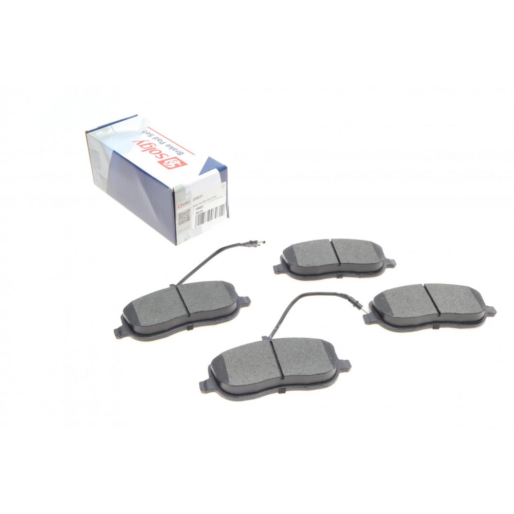 Колодки гальмівні (передні) Fiat Scudo/Peugeot Expert 2.0JTD/HDI 96- (з датчиками)