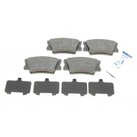 181761 ICER Комплект гальмівних колодок дисковий гальм