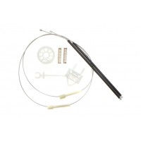 Ремкомплект склопідіймача Fiat Doblo 01- (L)