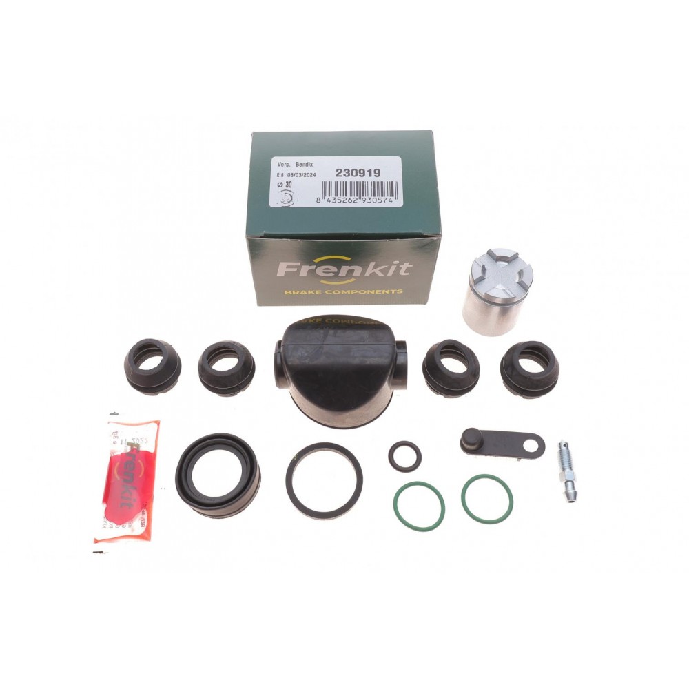 Ремкомплект супорта (заднього) Renault Clio/Megane 96- (d=30mm) (+поршень) (Bendix)