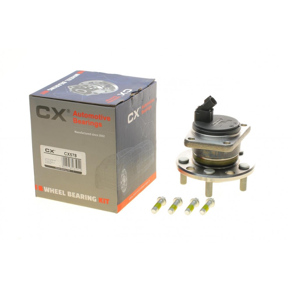 Підшипник маточини (задньої) Jaguar X-Type/Ford Mondeo III 1.8-3.0 00-09 (+ABS)