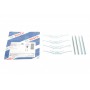 1 987 474 210 BOSCH Комплектуючі колодки дискового гальма