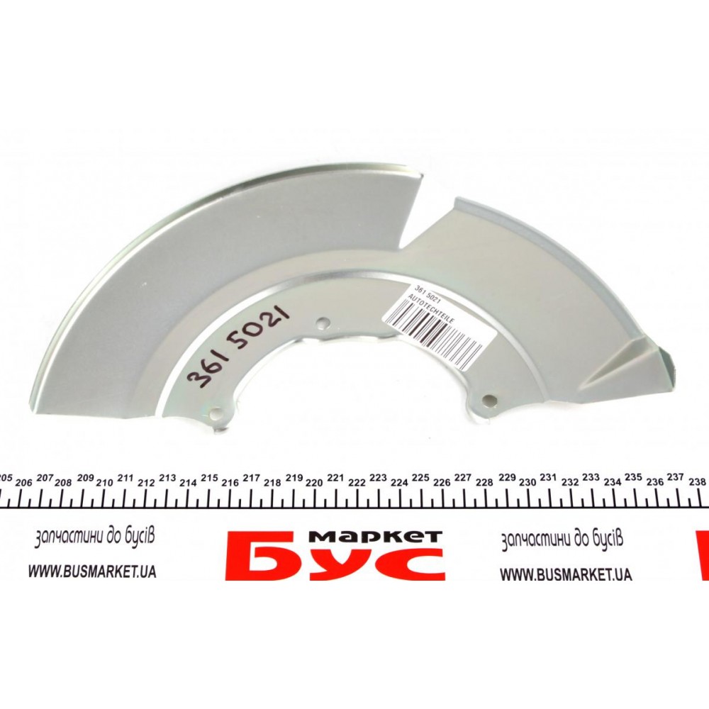 Захист диска гальмівного (переднього) (R) VW T4 94-03