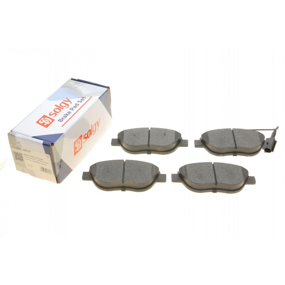 Колодки гальмівні (передні) Fiat Doblo 01-/Opel Combo 12- (Bosch)/(з датчиком)