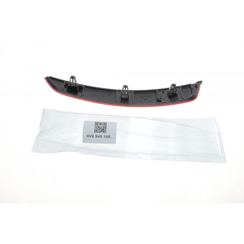 Світловідбивач бампера (заднього) Skoda Fabia 14- (L) (всередині OE)