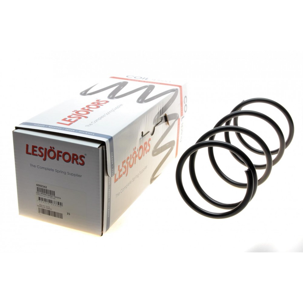 4092542 LESJÖFORS Пружина ходової частини
