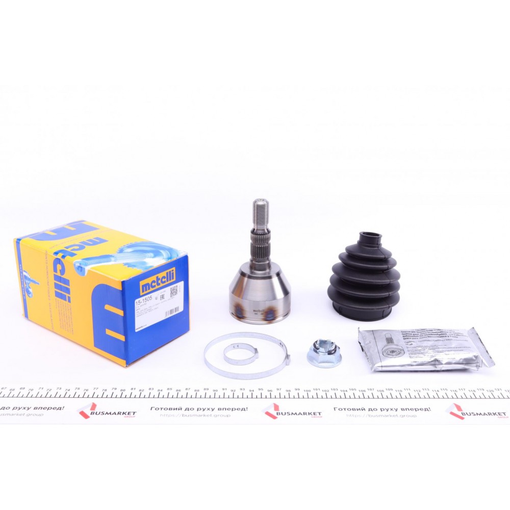15-1505 METELLI Шарнирный комплект, Привідний вал