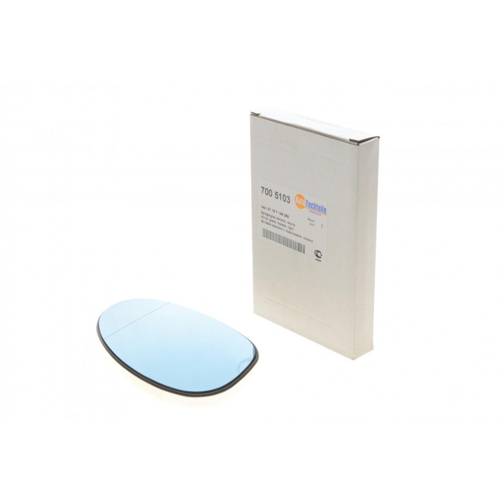 Скло дзеркала (з підігрівом) BMW 1 (E81/E82/E87/E88)/3 (E90-E93) 04-13 (R)