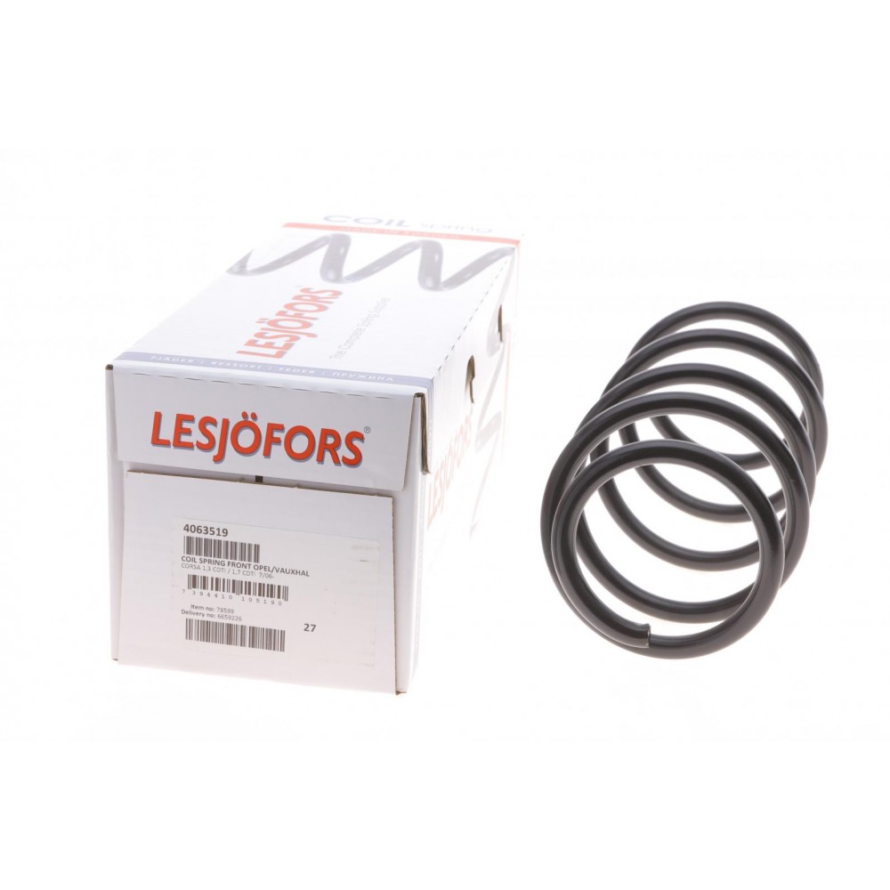 4063519 LESJÖFORS Пружина ходової частини