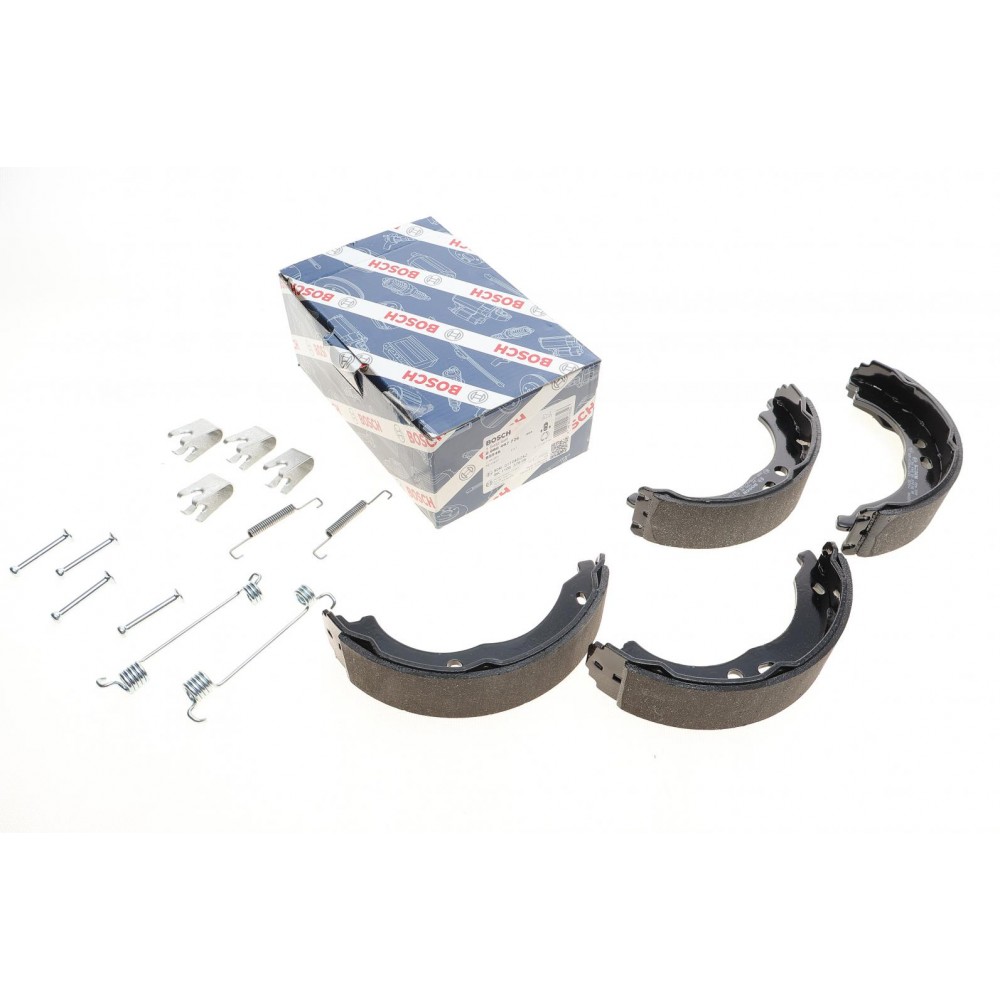 0 986 487 726 BOSCH Комплект гальмівних колодок, стояночная тормозная система