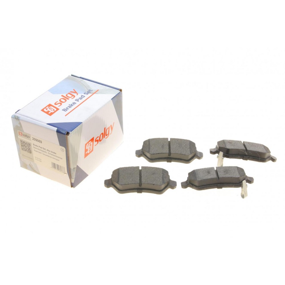 Колодки гальмівні (задні) Opel Combo 01- (з датчиком)