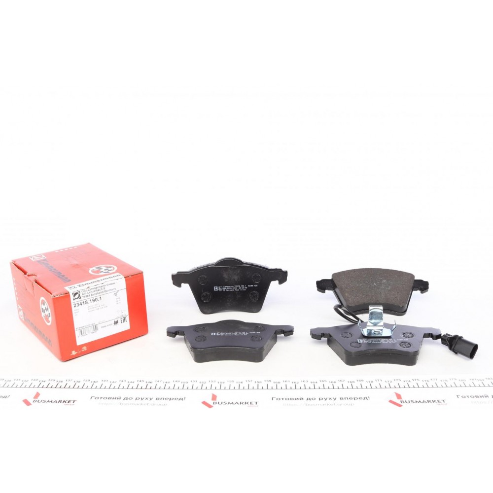 23418.190.1 ZIMMERMANN Комплект гальмівних колодок дисковий гальм