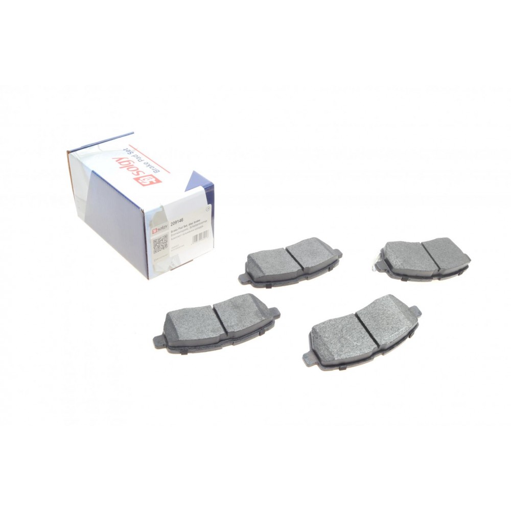 Колодки гальмівні (передні) Ford Fiesta 08- (Lucas)