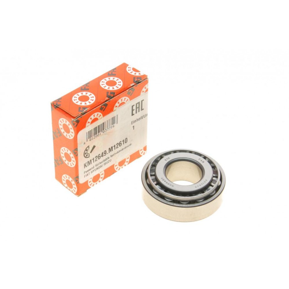 KM12649.M12610 FAG Комплект підшипника ступиці колеса
