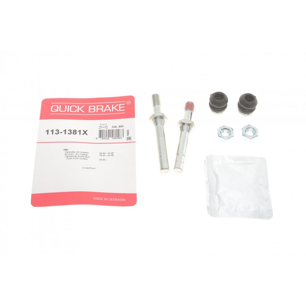 113-1381X QUICK BRAKE Комплект напрямної гільзи