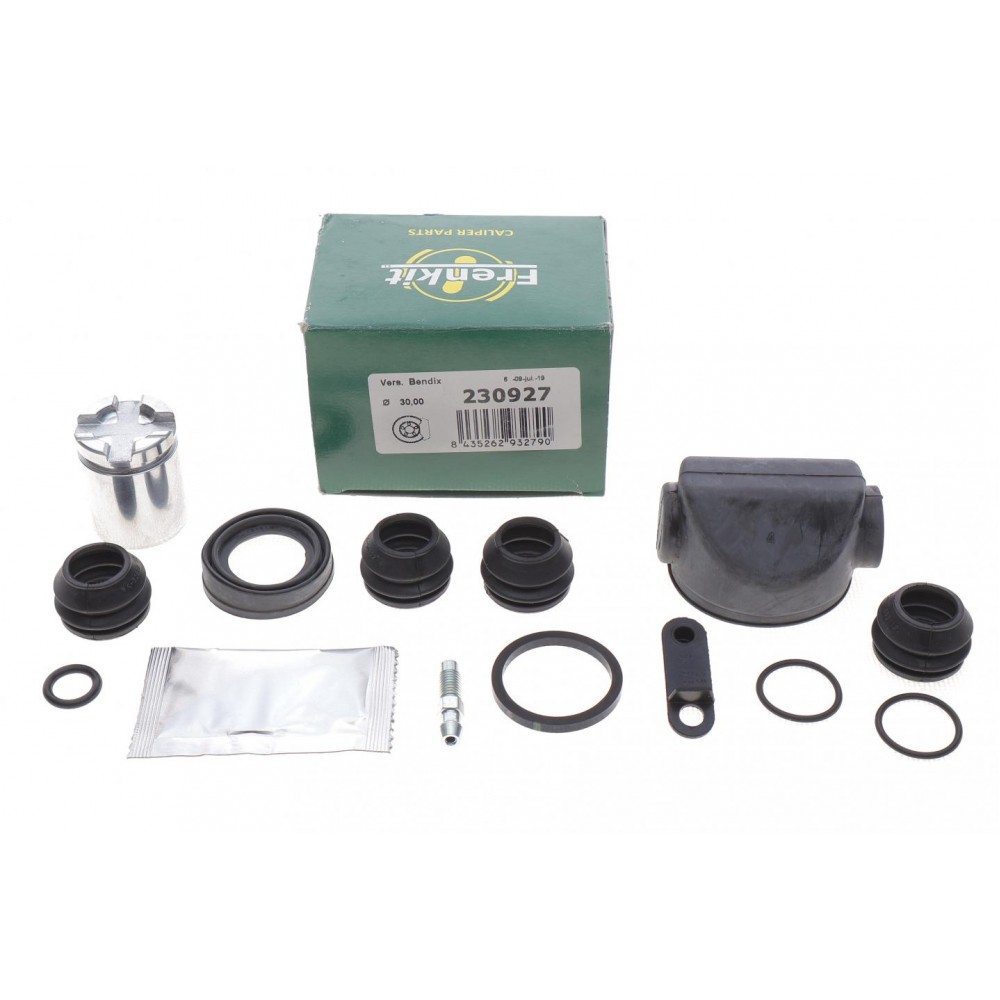 Ремкомплект супорта (заднього) Renault Clio/Megane 96- (d=30mm) (+поршень з механізмом) (Bendix)