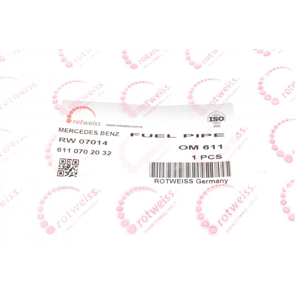 Трубка паливна MB OM611 2.2CDI 00-06 (паливний фільтр - ПНВТ)