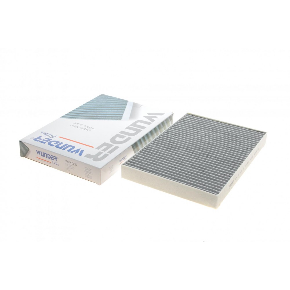 Фільтр салону Opel Astra F/G/H 96- (вугільний)