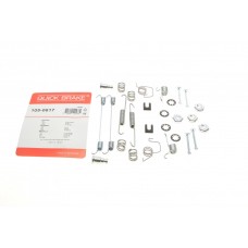 105-0617 QUICK BRAKE Комплектуючі гальмівна колодка