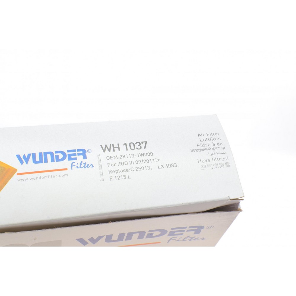 Фільтр повітряний Kia Rio 1.2/1.25 CVVT 11-