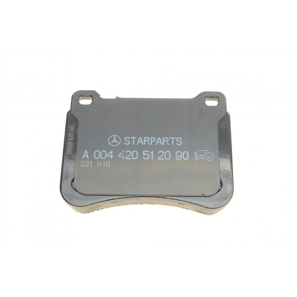 Колодки гальмівні (передні) MB C-class (W203)/CLC-class (CL203) 01-11