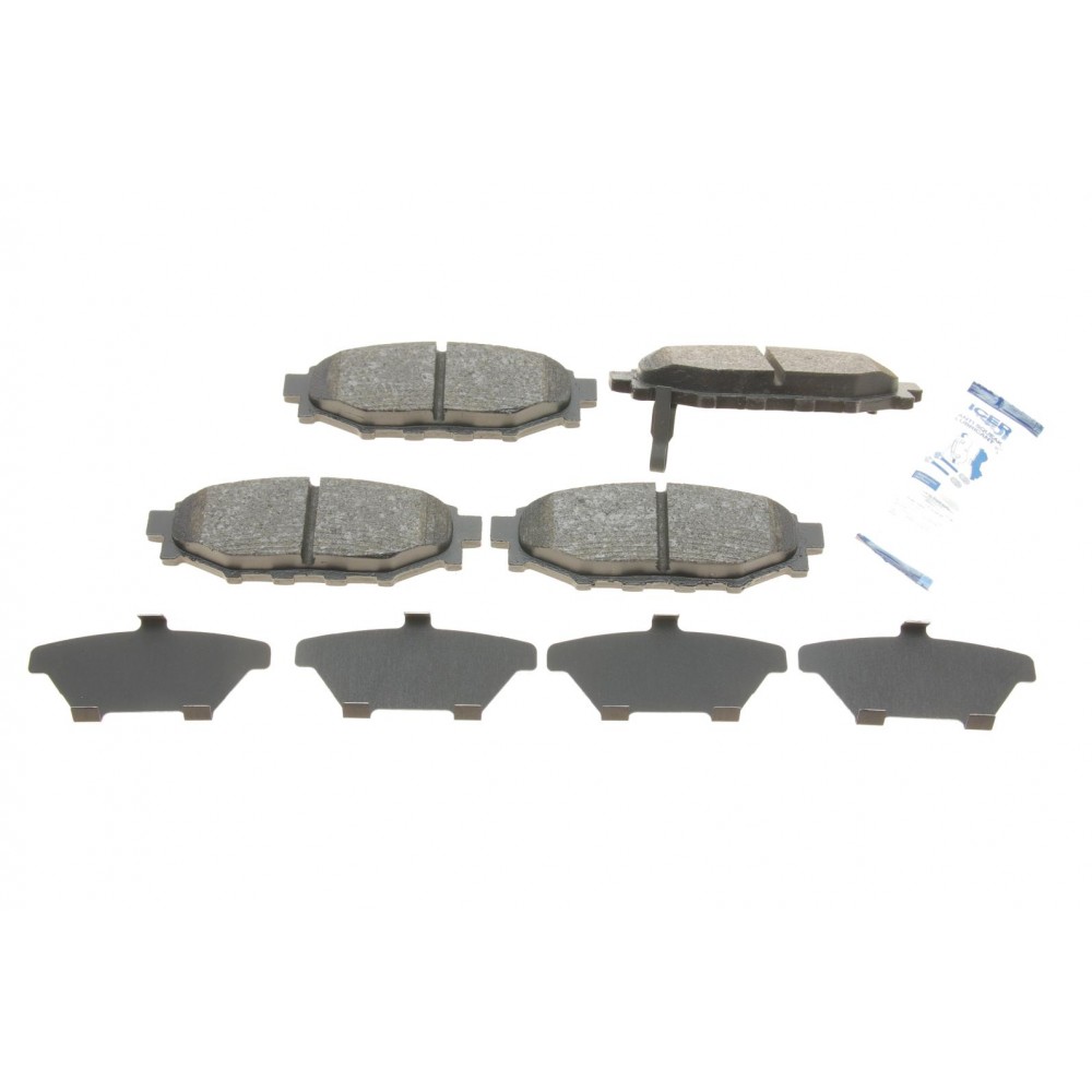 181759 ICER Комплект гальмівних колодок дисковий гальм