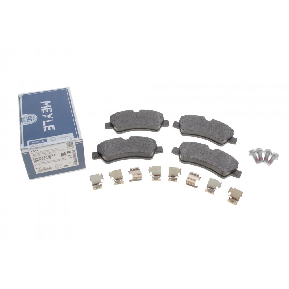 025 256 0418/PD MEYLE КомплеК т гальмівних колодок, дискове гальмо