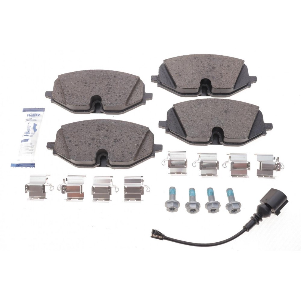 182369 ICER Комплект гальмівних колодок дисковий гальм