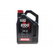 Олива моторне синтетичне MOTUL 6100 Save-lite SAE 0W20 4л (842050)