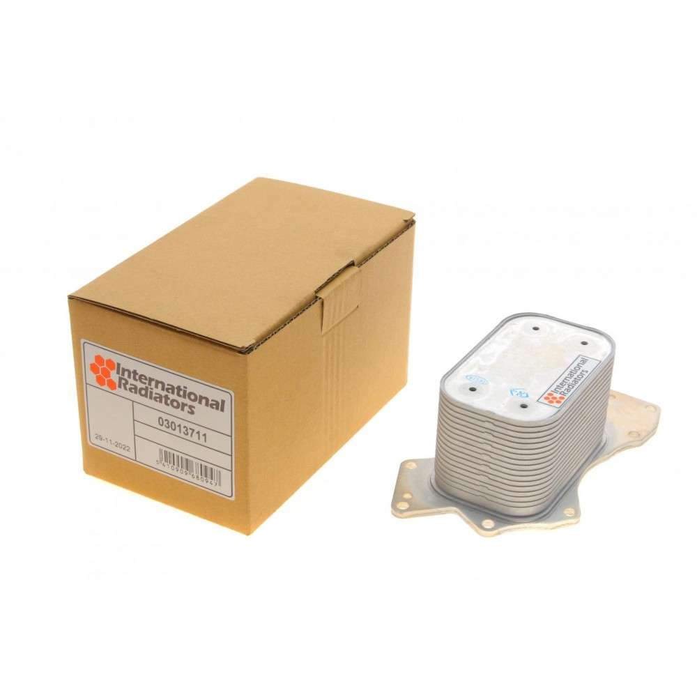 03013711 VAN WEZEL масляний радіатор двигунне олива