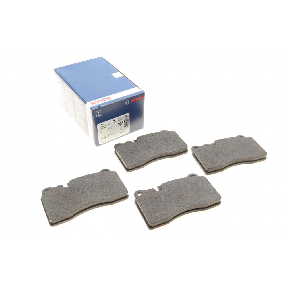 0 986 494 207 BOSCH Комплект гальмівних колодок дисковий гальм